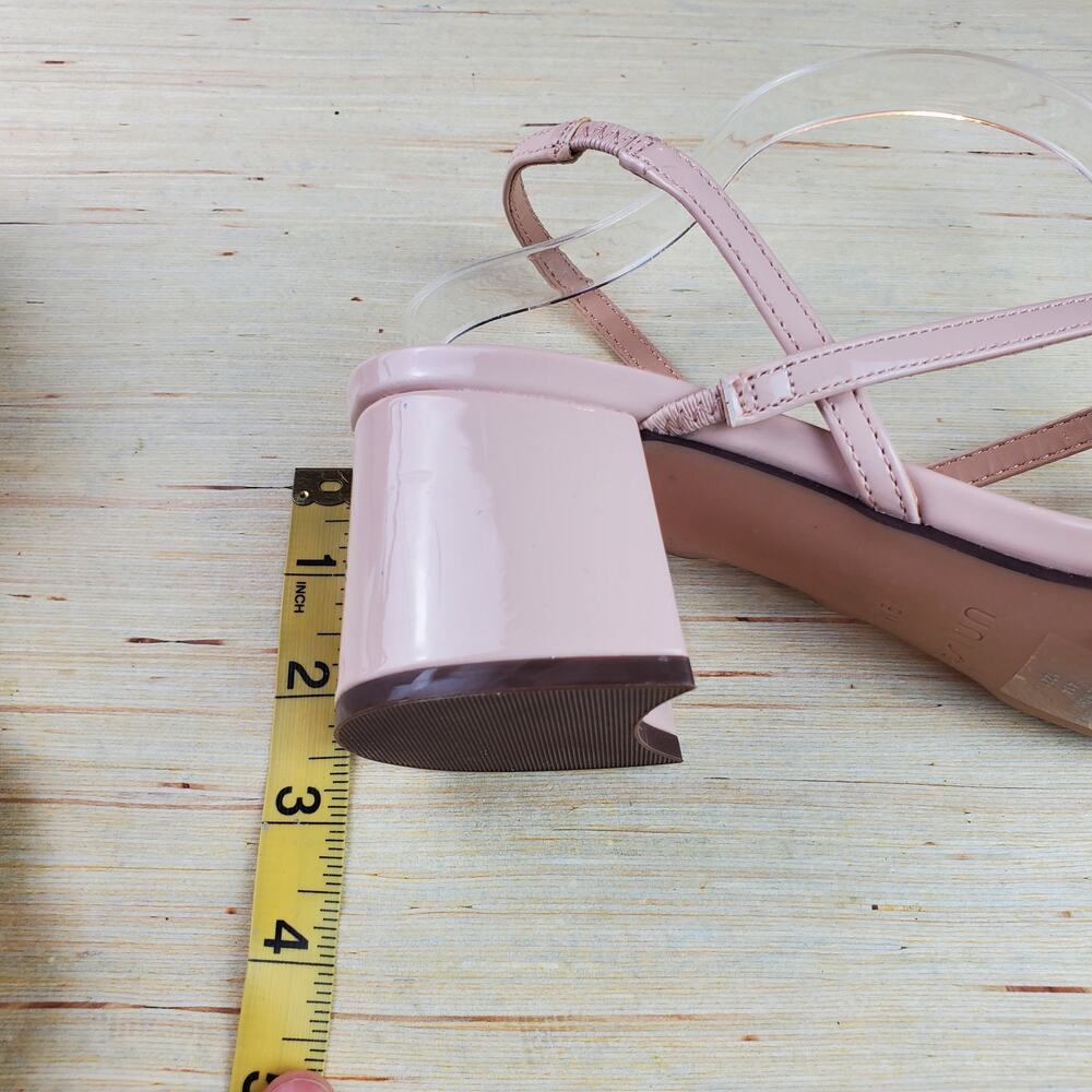UNISA | Strappy | Beige |  Chunky Heel Sandals | Size 9 - Picture 5 of 8